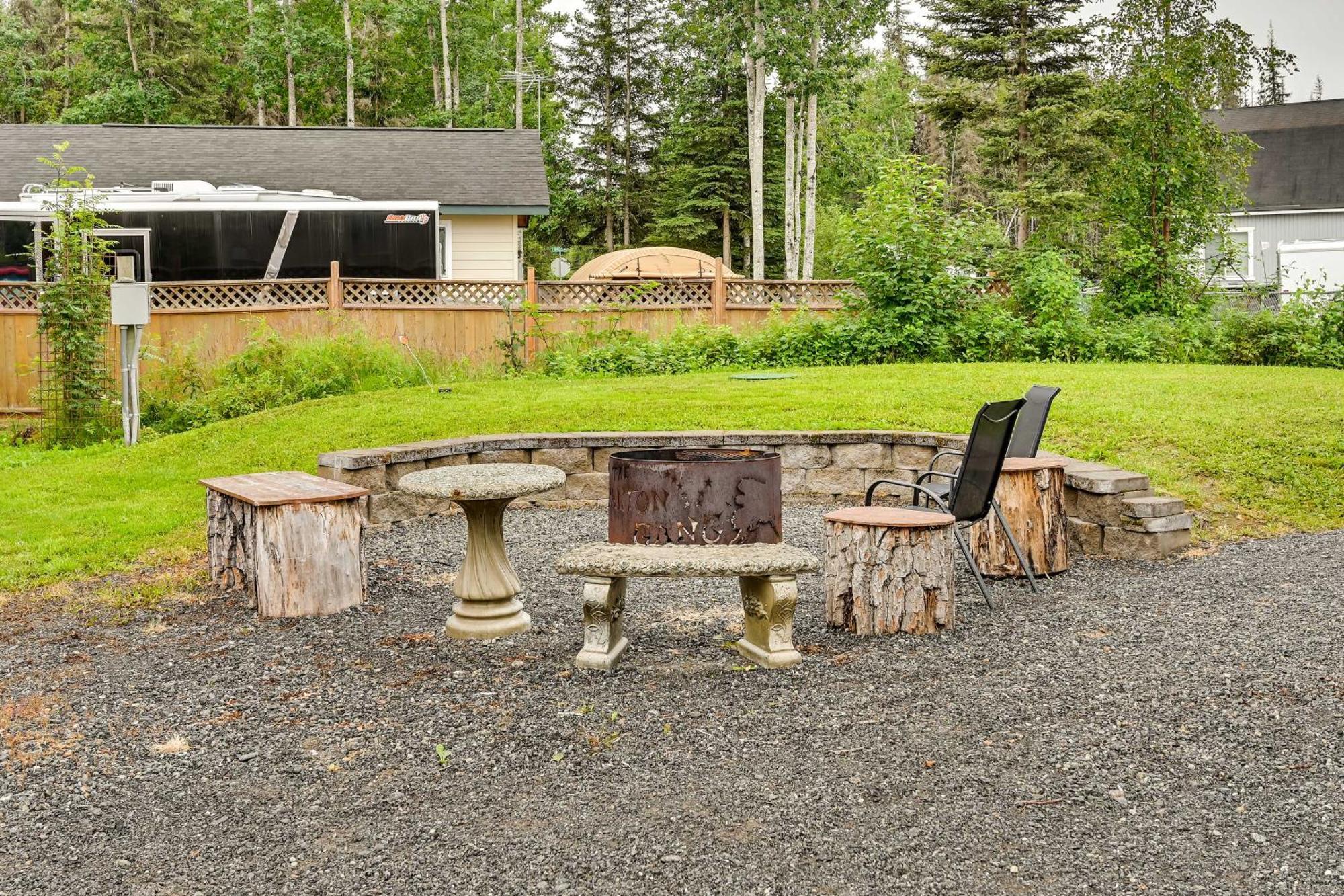 Fishermans Cabin In Soldotna Near Kenai River! Eksteriør bilde