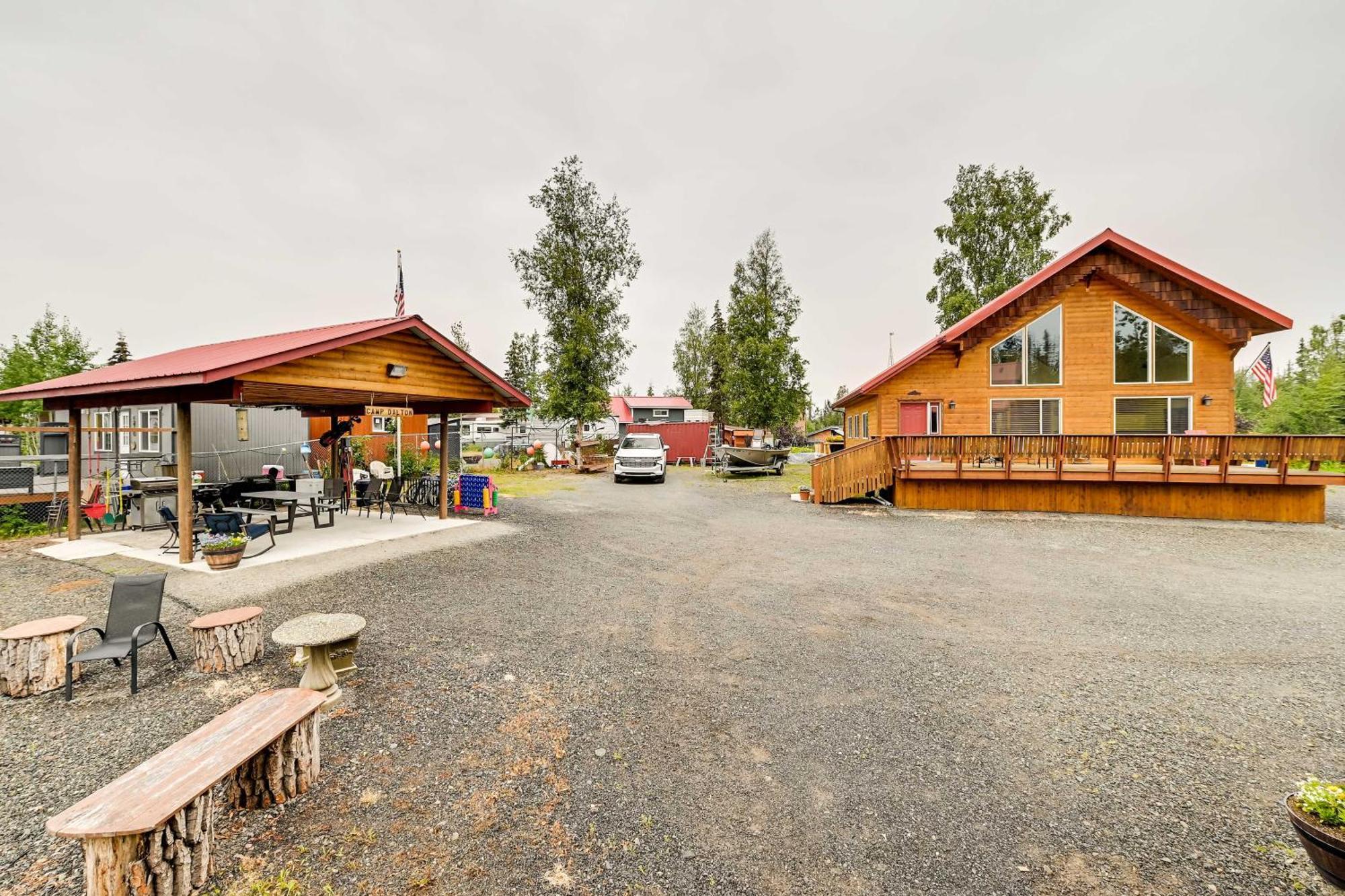 Fishermans Cabin In Soldotna Near Kenai River! Eksteriør bilde